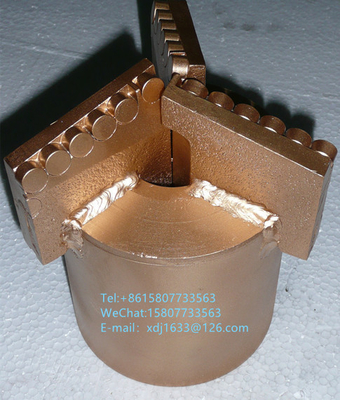 Kohlen-PDC-drehender Bohrkopf mit 75mm 94mm 101mm Durchmesser ISO-Zertifikat