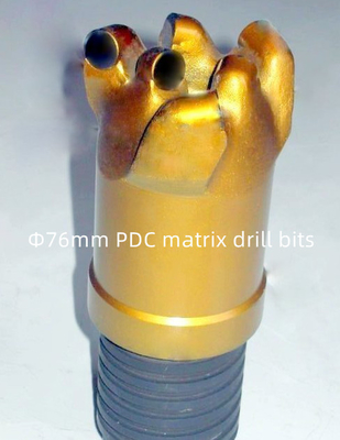 Des Felsen-Bohrungs-Matrix-Körper-PDC Durchmesser des Bohrer-76mm für Kohlenbergbau