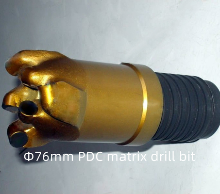 Des Felsen-Bohrungs-Matrix-Körper-PDC Durchmesser des Bohrer-76mm für Kohlenbergbau