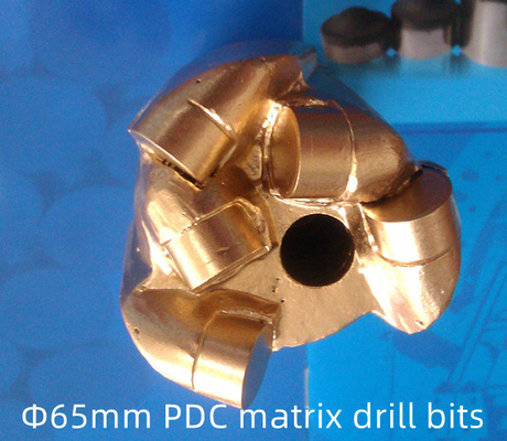 Des Zertifikat-ISO9001 Bohrer-Durchmessers 65mm Matrix-des Körper-PDC Kohlengrube-Gebrauch