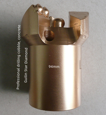 Konkaver Bohrer 96mm des Zertifikat-ISO9001 mit PDC-Schneidern