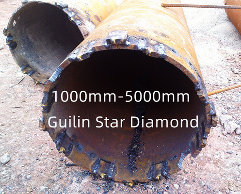 1000mm 5000mm PDC Bohreinsatz ISO9001 für geologische ErZumschung
